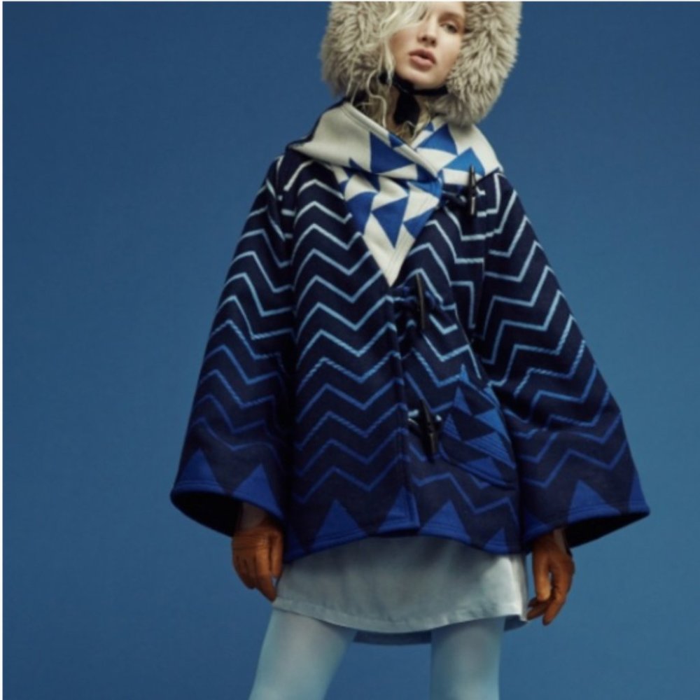 Authentic Lindsey Thornburg Pendleton Stella Maris Cloak/Coat